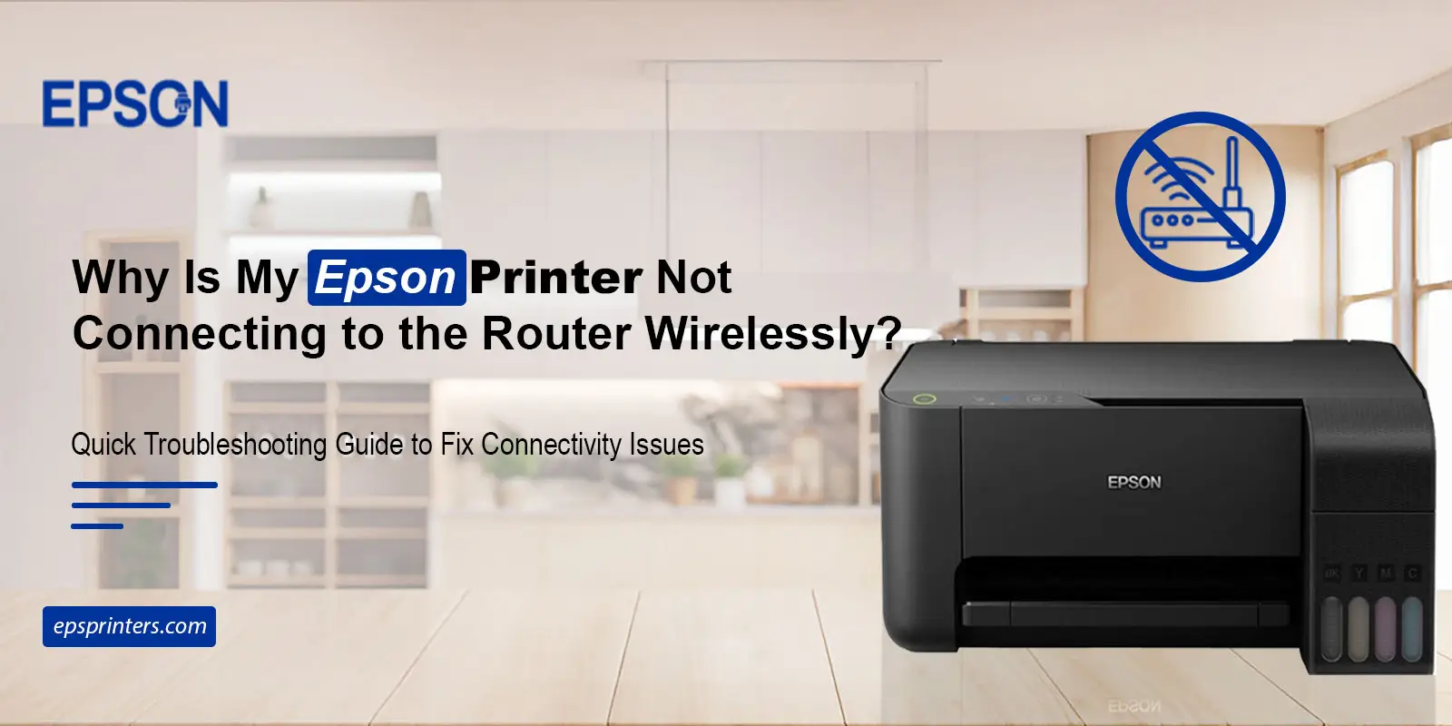 Epson Printer Not Connecting To Router​