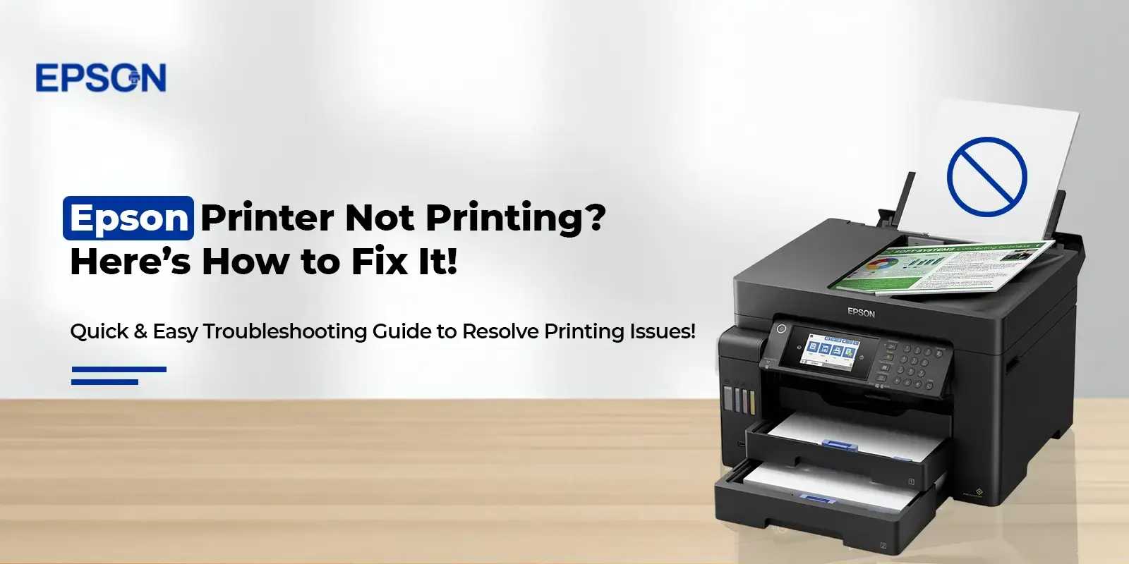 Epson Printer Not Printing